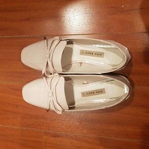 Zara Patent Leather Loafer with Bow